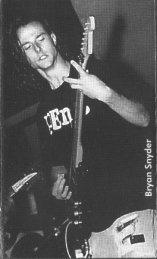Bryan Snyder...Rhythm guitar& backing vox