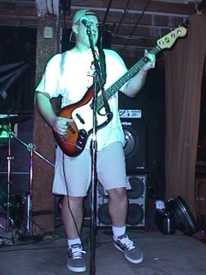 I play bass